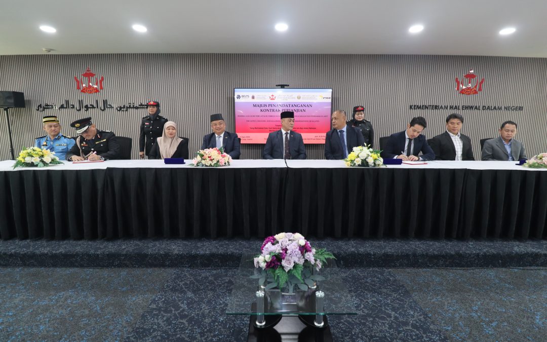 Majlis Penandatanganan Kontrak Perjanjian Pembekalan Jentera Light Fire Attack Vehicle (LFAV) Dan The Supply, Delivery, Installation, Testing and Commissioning of E-Gates
