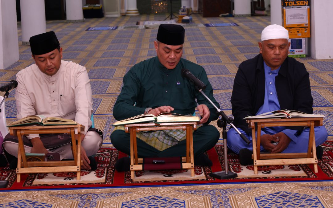 Majlis Tadarus Al-Quran Bulan Ramadhan Rombongan Kementerian Hal Ehwal Dalam Negeri Dan Jabatan-Jabatan Di Dalamnya Berserta Majlis Perundingan Mukim Dan Kampung Tahun Bagi Tahun 1447H/2026M Di Daerah Belait