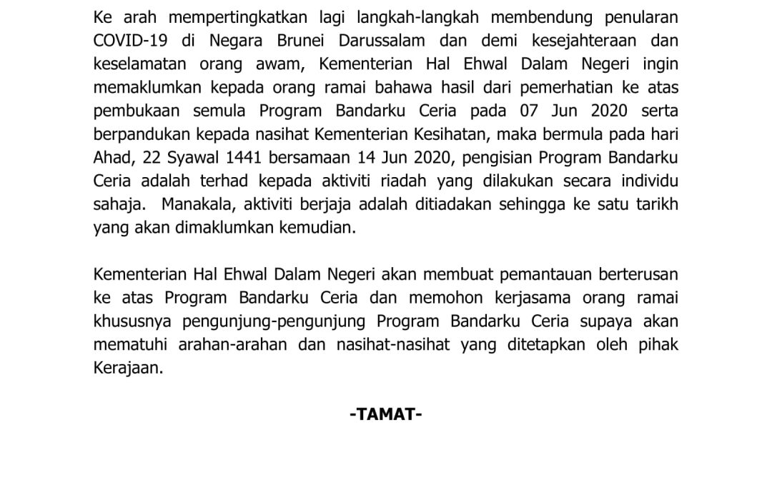 Program Bandarku Ceria