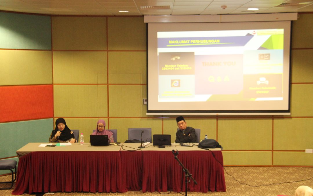 Taklimat Khas Menjurus Kepada Penerapan Iman Dan Amanah Di Kalangan Pegawai Dan Kakitangan Kementerian Hal Ehwal Dalam Negeri Dan Jabatan-Jabatan Dibawahnya