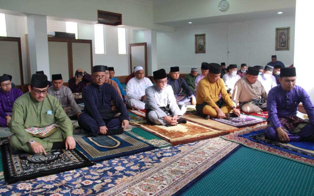 Majlis Ibadah Korban, Sembahyang Fardu Asar Dan Laungan Takbir Hari Raya Aidiladha Kementerian Hal Ehwal Dalam Negeri Dan Jabatan-Jabatan Di Bawahnya Bagi Tahun 1441H / 2020M