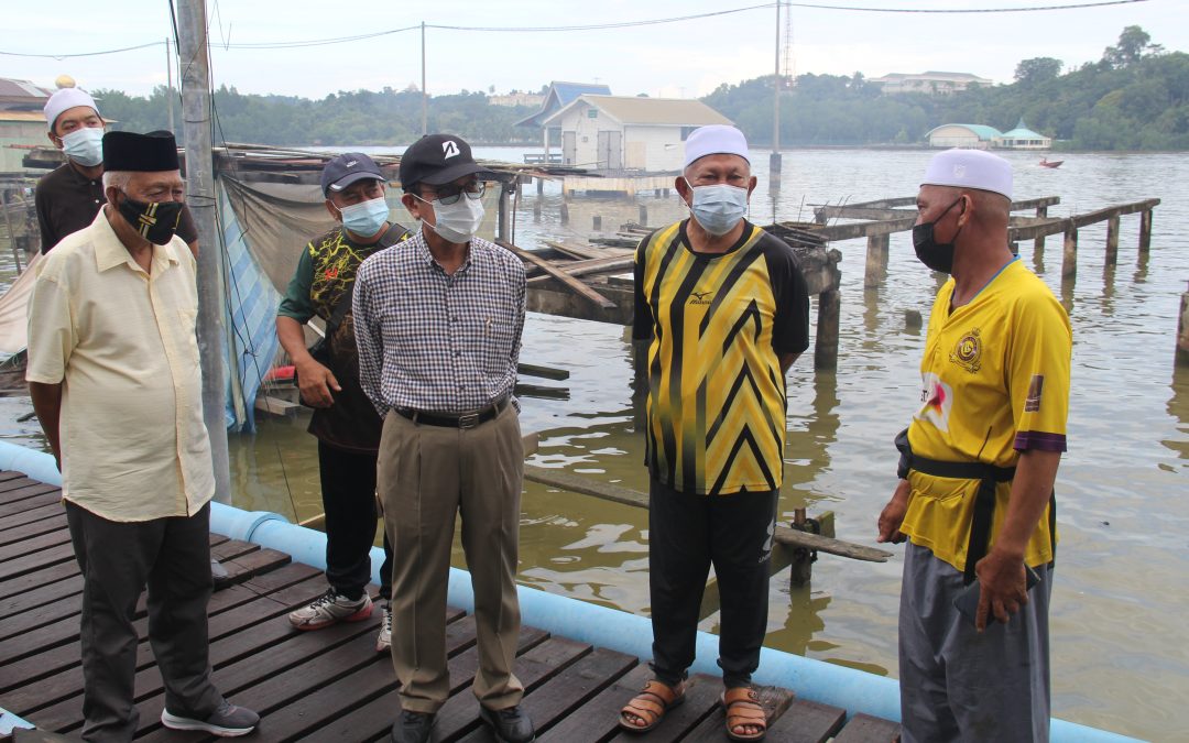 Lawatan Ke Kejadian Kebakaran Di Kampong Burong Pingai Ayer
