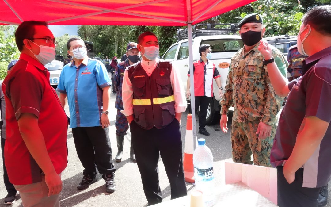 Lawatan Tinjauan Banjir Daerah Belait