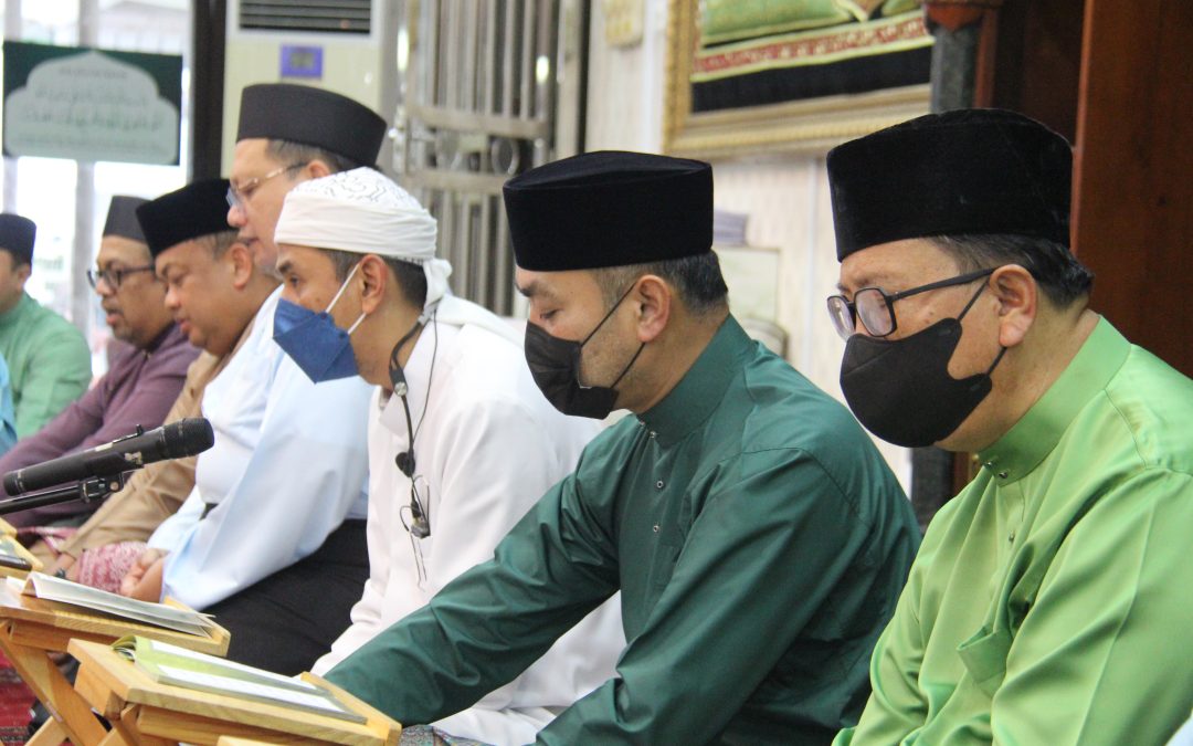 Majlis Dikir Sempena Sambutan Maulud Nabi Muhammad Sallallahu Alaihi Wassalam Bagi Kementerian Hal Ehwal Dalam Negeri Dan Jabatan-Jabatan Di Dalamnya Bagi Tahun 1444H/2022M Di Daerah Brunei Dan Muara