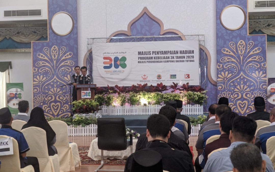 Majlis Penyampaian Hadiah Program Kebeliaan 3k Tahun 2020 Majlis Perundingan Kampung, Daerah Tutong