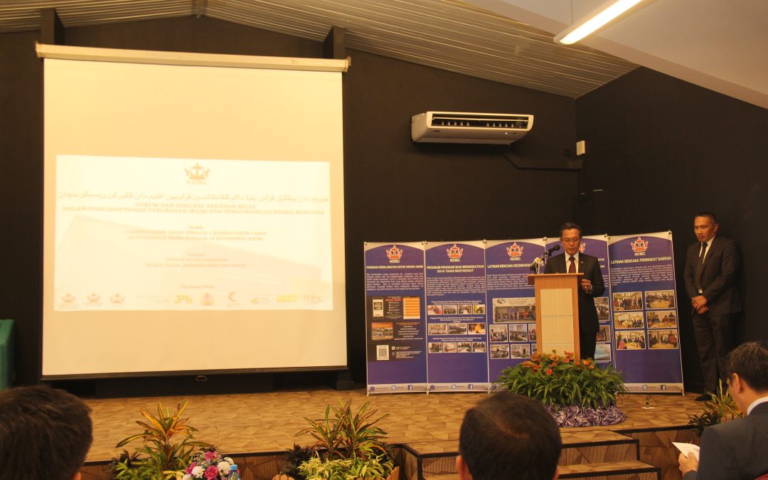 Majlis Pembukaan Rasmi Forum Dan Bengkel Peranan Belia Dalam Pengadaptasian Perubahan Iklim Dan Pengurangan Risiko Bencana