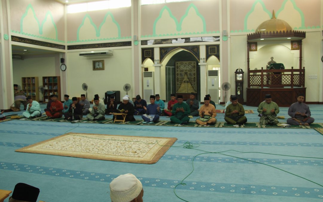 Majlis Tadarus Al-Quran Bulan Ramadhan Majlis Perundingan Mukim Dan Kampung Berserta Rombongan Kementerian Hal Ehwal Dalam Negeri Dan Jabatan-Jabatan Dibawahnya 1442H/2021M Daerah Tutong