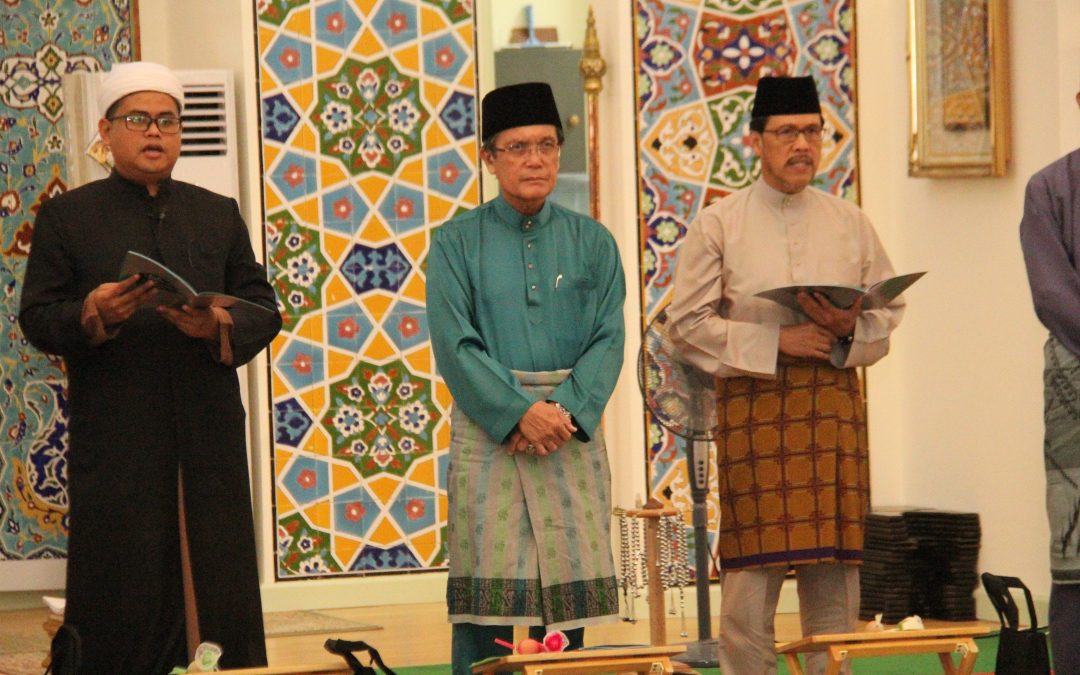 Majlis Tadarus Al-Quran Bulan Ramadhan Majlis Perundingan Mukim Dan Kampung Berserta Rombongan Kementerian Hal Ehwal Dalam Negeri Dan Jabatan-Jabatan Dibawahnya 1442H/2021M Daerah Brunei Dan Muara