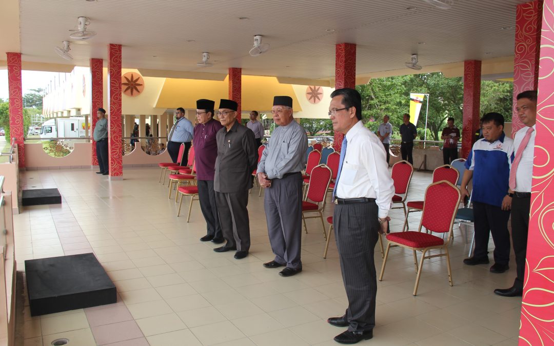 Tinjauan Persediaan Bagi Majlis Ramah Mesra Bersama Rakyat Dan Penduduk Di Daerah Tutong Sempena Sambutan Ulang Tahun Hari Keputeraan Kebawah Duli Yang Maha Mulia Paduka Seri Baginda Sultan Dan Yang Di-Pertuan Negara Brunei Darussalam Ke 75 Tahun