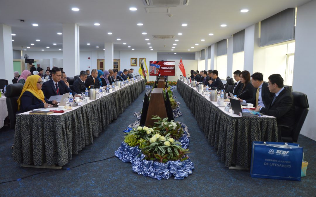 Sesi Pembukaan Mesyuarat Pertukaran Tahunan Dan Program Sosial Antara Jabatan Perdana Menteri Dan Kementerian Hal Ehwal Dalam Negeri Negara Brunei Darussalam Dan Kementerian Hal Ehwal Dalam Negeri, Republik Sngapura