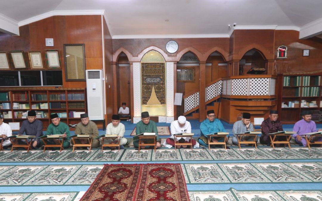 Majlis Tadarus Al-Quran Bulan Ramadan Rombongan KHEDN Dan MPK Di Daerah Tutong