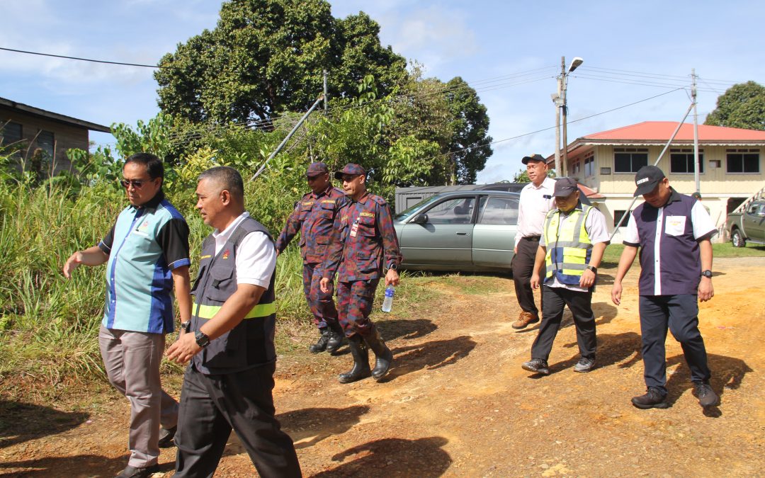 Lawatan Tinjauan Setiausaha Tetap Kementerian Hal Ehwal Dalam Negeri Ke Kawasan-Kawasan Terjejas Banjir Di Daerah Belait