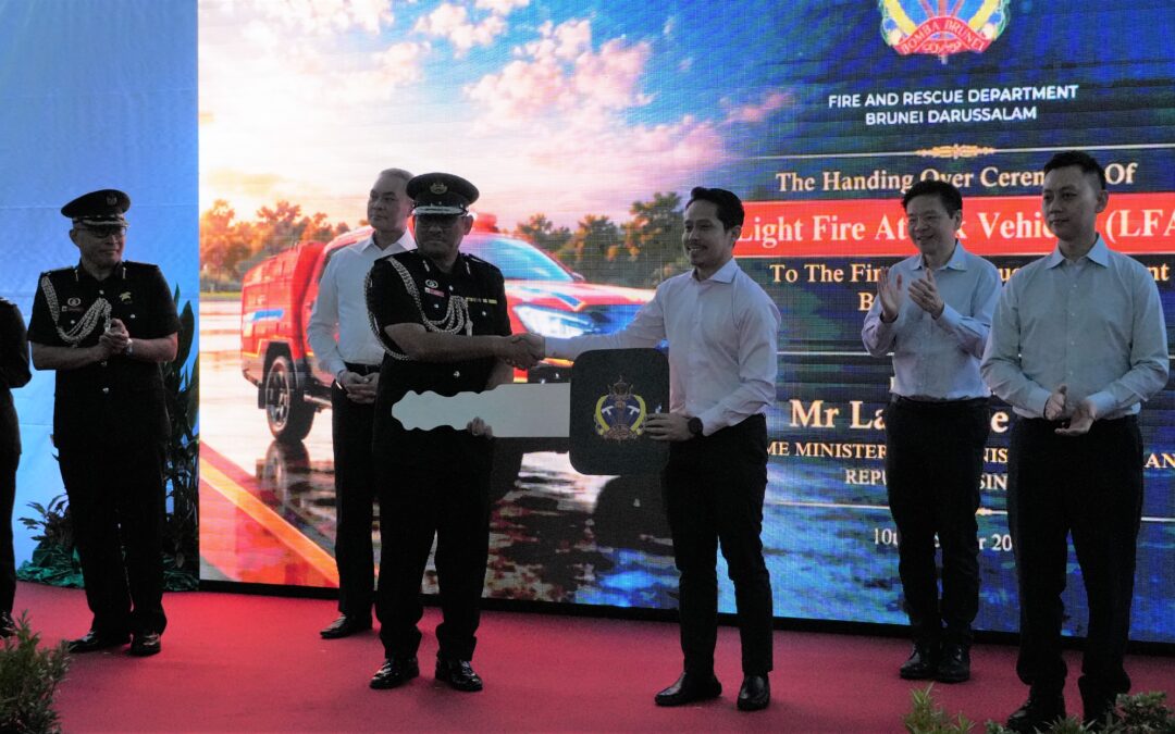 MAJLIS PENYERAHAN DAN PENERIMAAN EMPAT (04) BUAH  LIGHT FIRE ATTACK VEHICLE (LFAV)